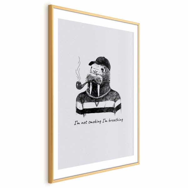 Poster - I'm Not Smoking I'm Breathing