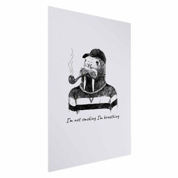 Poster - I'm Not Smoking I'm Breathing