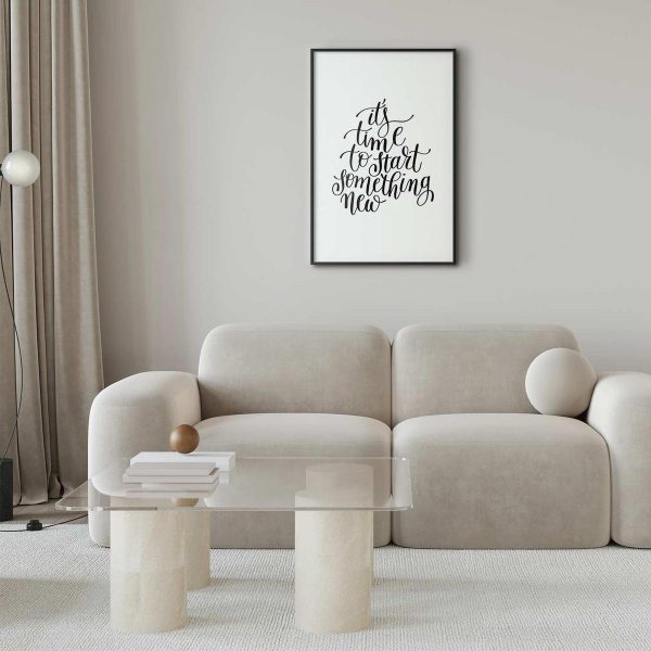 Poster - It's Time to Start Something New
