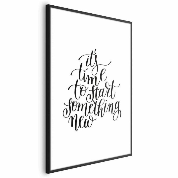 Poster - It's Time to Start Something New