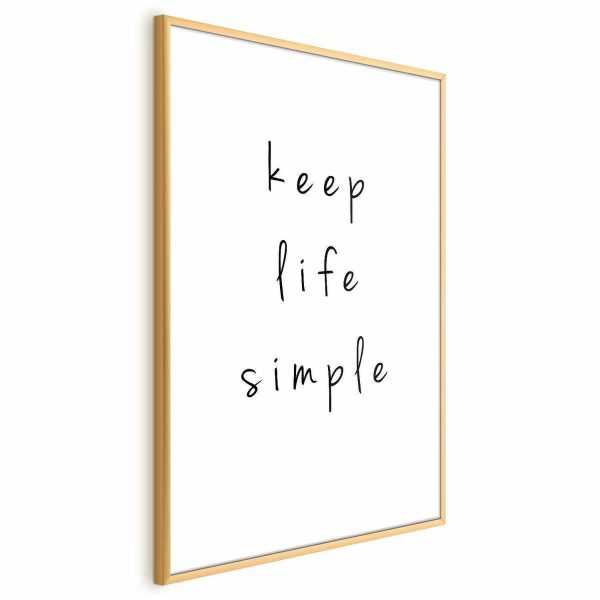 Poster - Keep Life Simple