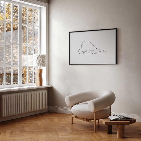 Poster - Lazy Bear