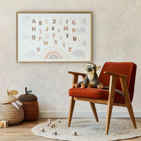 Poster - Letters in Muted Colors
