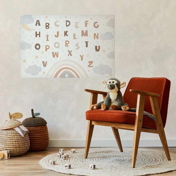 Poster - Letters in Muted Colors