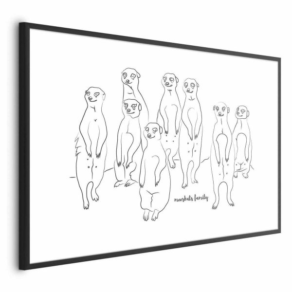 Poster - Meerkat Family