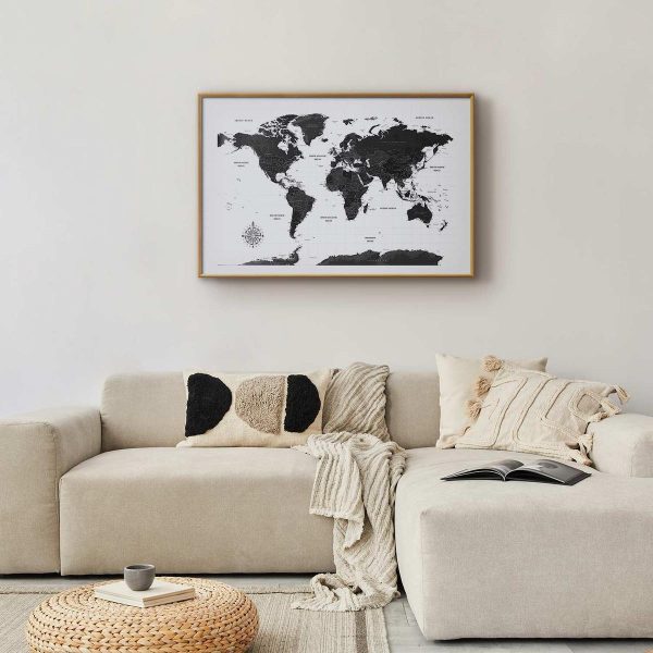 Poster - Monochromatic Map