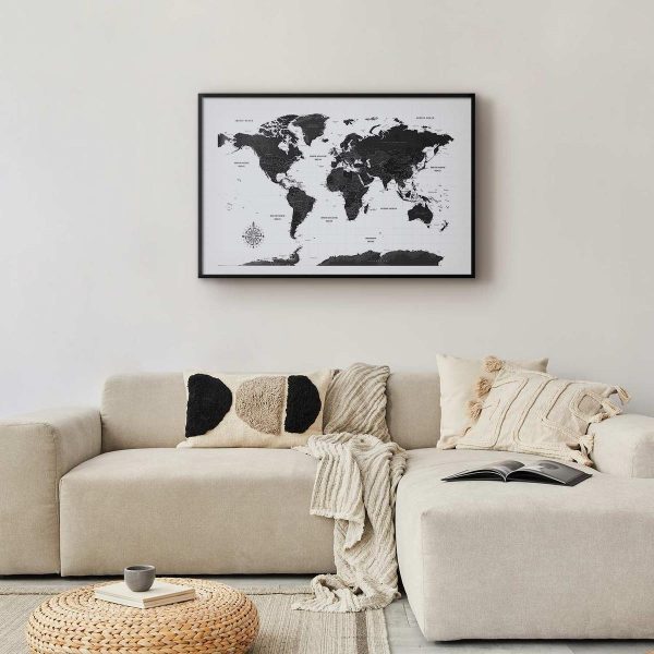 Poster - Monochromatic Map