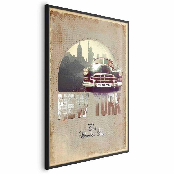 Poster - New York - The Wonder City