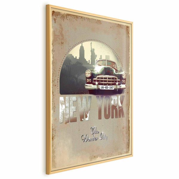 Poster - New York - The Wonder City