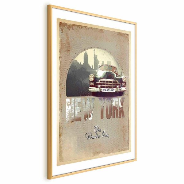 Poster - New York - The Wonder City