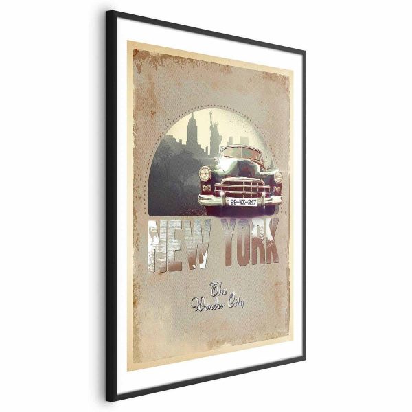 Poster - New York - The Wonder City