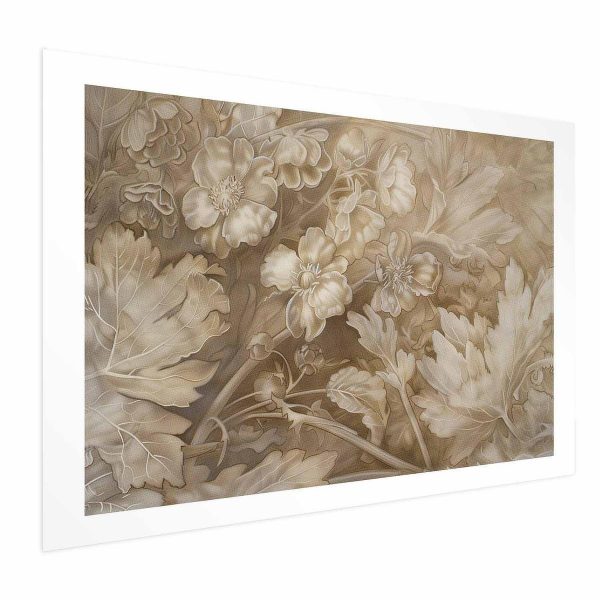 Poster - Ornamental Floral Carvings