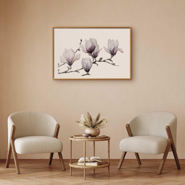 Poster - Painted Magnolias