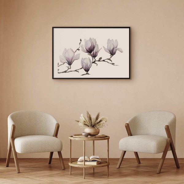 Poster - Painted Magnolias