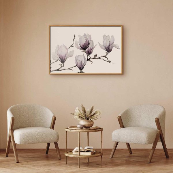 Poster - Painted Magnolias