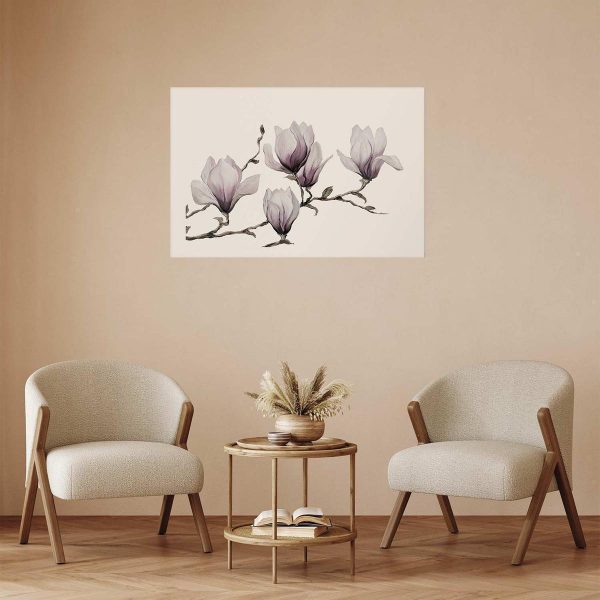 Poster - Painted Magnolias