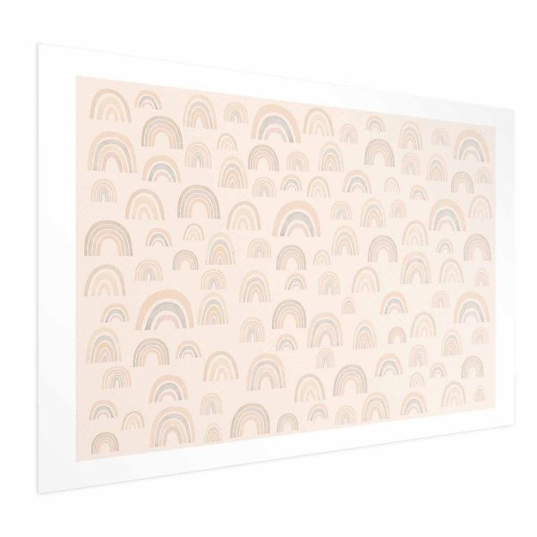 Poster - Pastel Rainbows