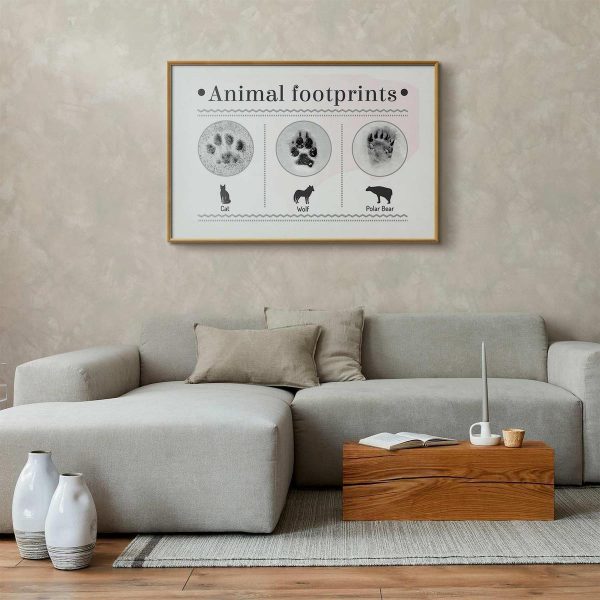 Poster - Paw Prints