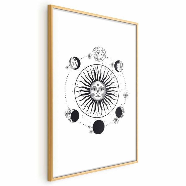 Poster - Phases of the Moon
