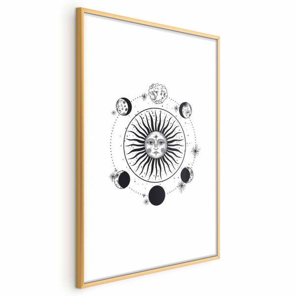 Poster - Phases of the Moon