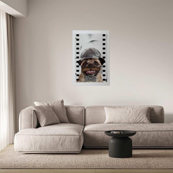 Poster - Pug in a Hat