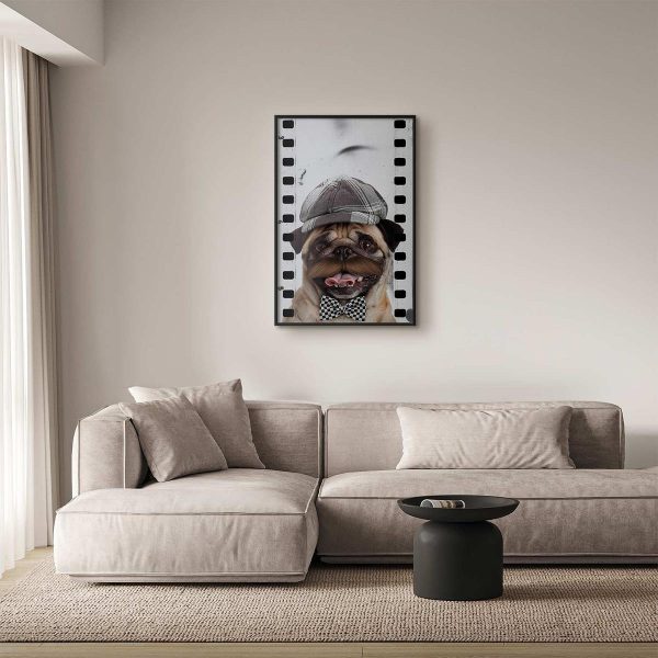 Poster - Pug in a Hat