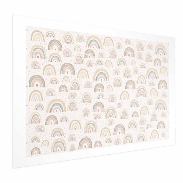 Poster - Rainbows and Hearts
