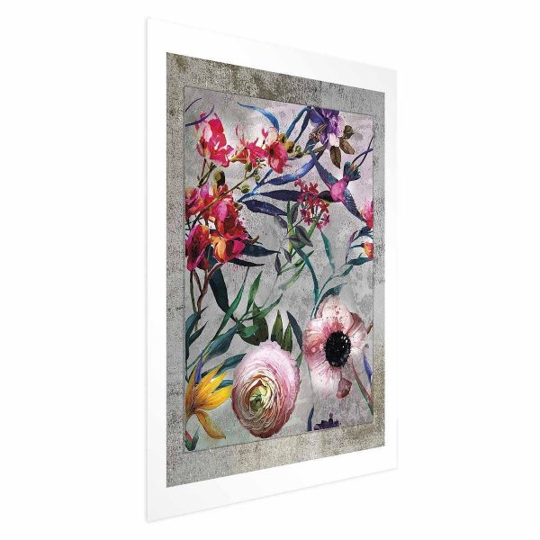 Poster - Rustic Flowers