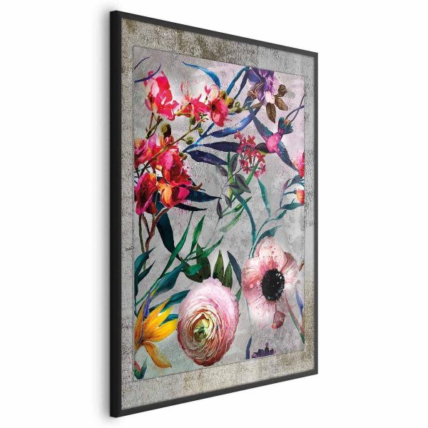 Poster - Rustic Flowers