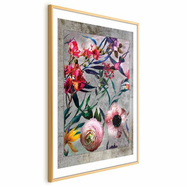 Poster - Rustic Flowers