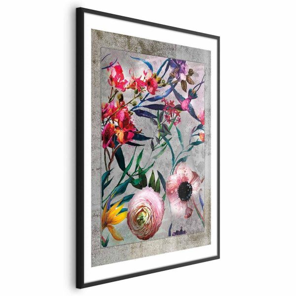 Poster - Rustic Flowers