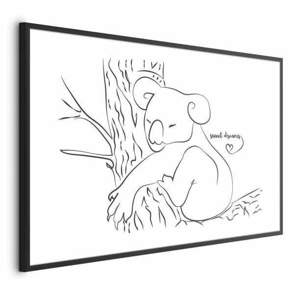 Poster - Sleeping Koala