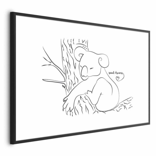 Poster - Sleeping Koala
