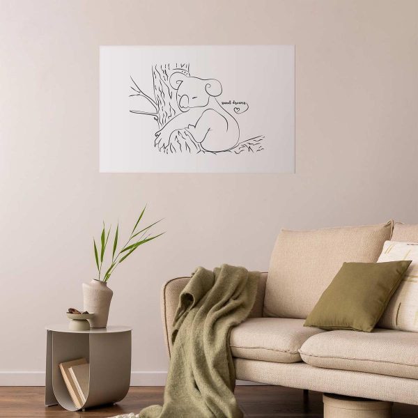Poster - Sleeping Koala