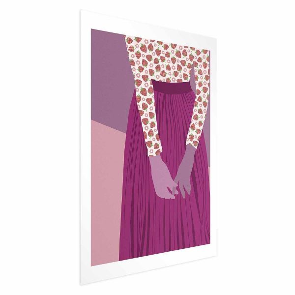 Poster - Strawberry Lady