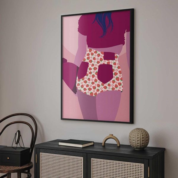 Poster - Strawberry Shorts