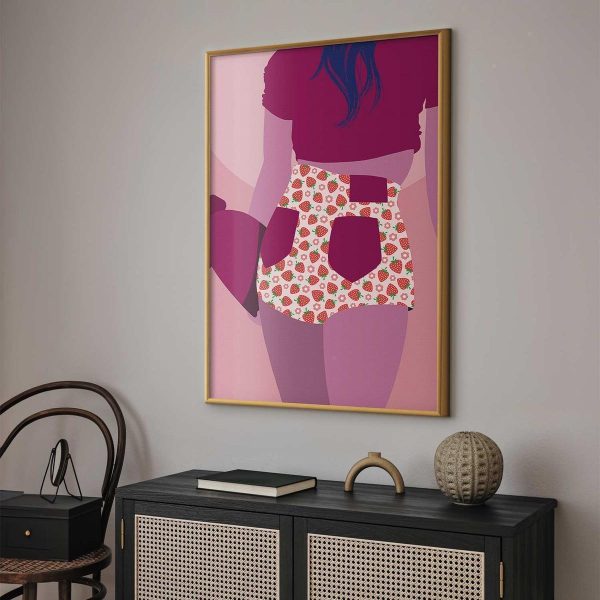 Poster - Strawberry Shorts