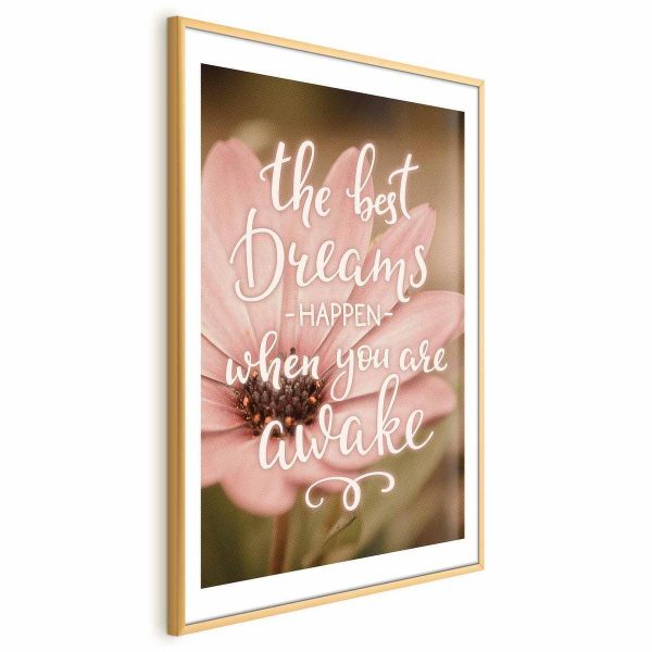 Poster - The Best Dreams Happen When You Are Awake