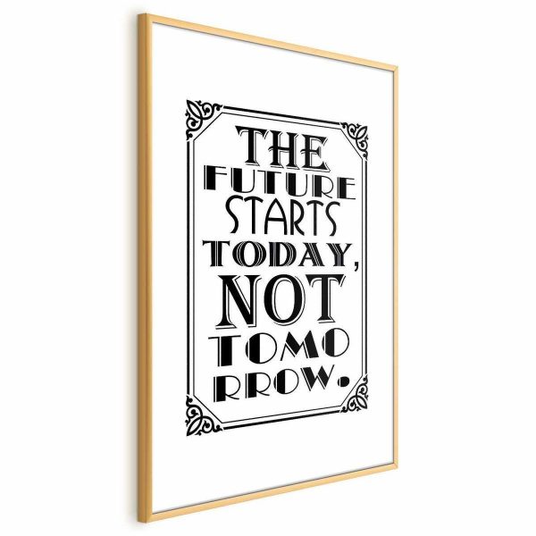 Poster - The Future Starts Today, Not Tomorrow