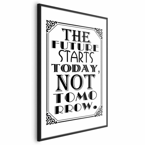 Poster - The Future Starts Today, Not Tomorrow