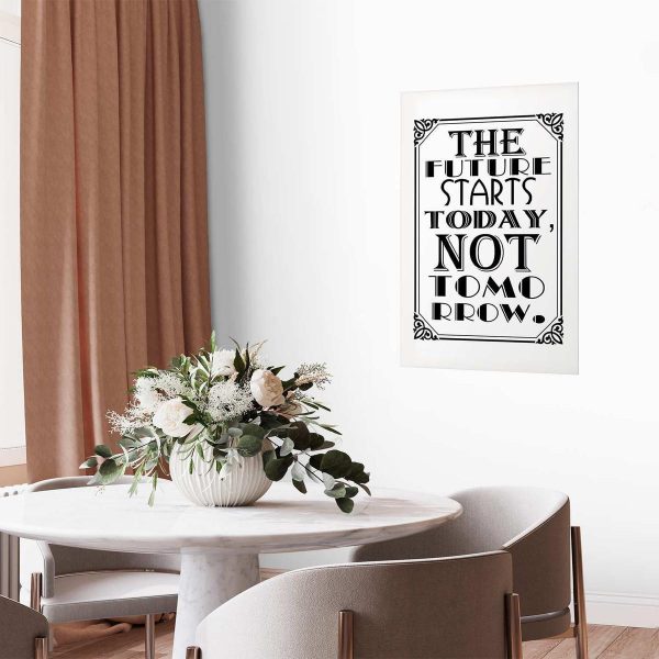 Poster - The Future Starts Today, Not Tomorrow