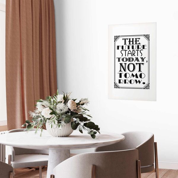 Poster - The Future Starts Today, Not Tomorrow