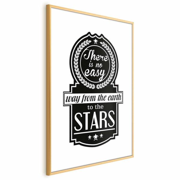 Poster - There Is No Easy Way from the Earth to the Stars
