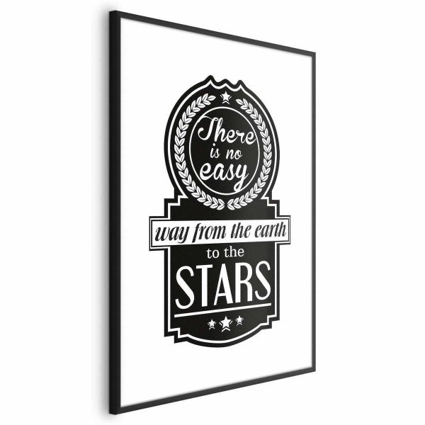 Poster - There Is No Easy Way from the Earth to the Stars