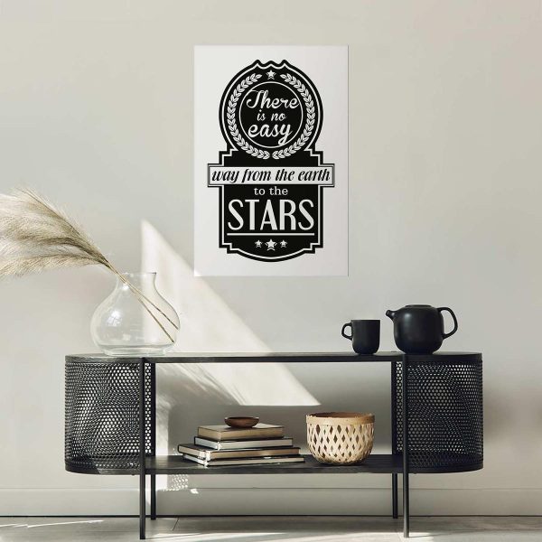 Poster - There Is No Easy Way from the Earth to the Stars