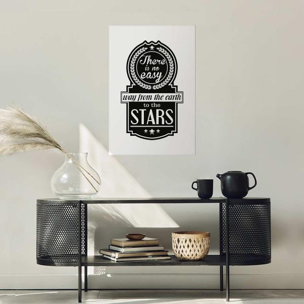 Poster - There Is No Easy Way from the Earth to the Stars