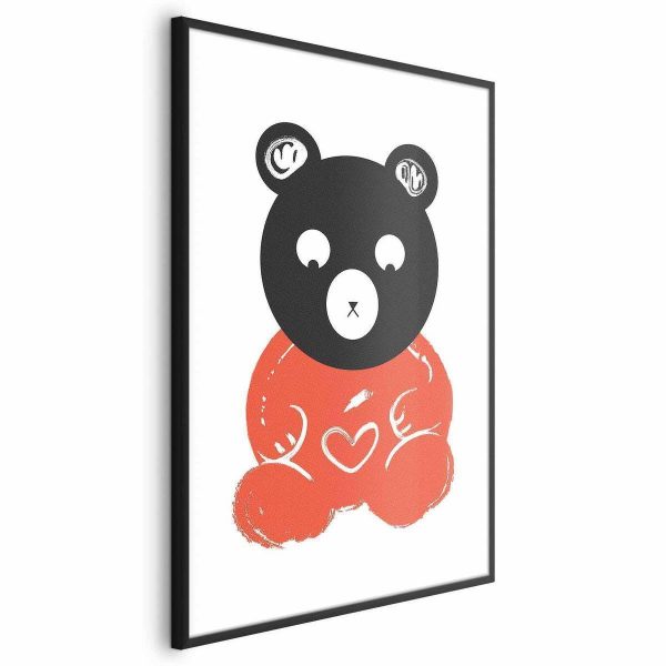 Poster - Thoughtful Bear