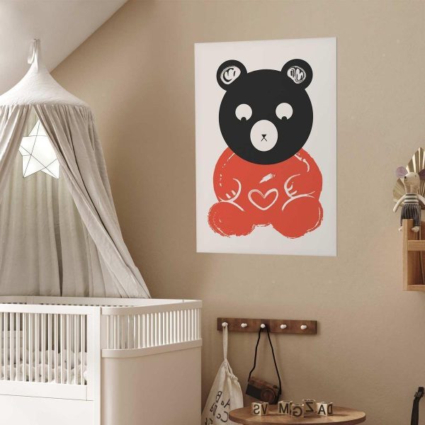 Poster - Thoughtful Bear