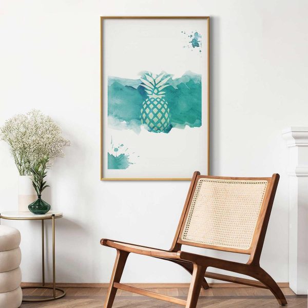 Poster - Watercolor Pineapple