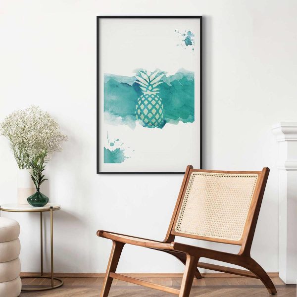 Poster - Watercolor Pineapple